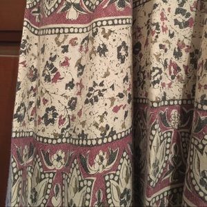 Tribal print skirt Eddie Bauer